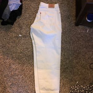 White Levi’s!